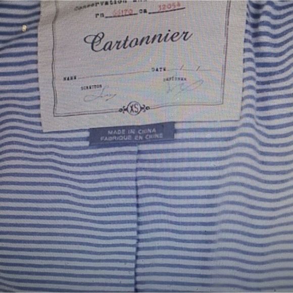 GRAY ANTHRO CARTONNIER JACKET LARGE - Picture 3 of 3